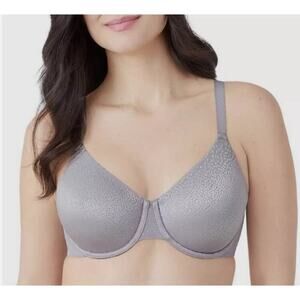 Wacoal Bra 853303 Back Appeal® T-Shirt bra silver sconce size 34DDD B2511